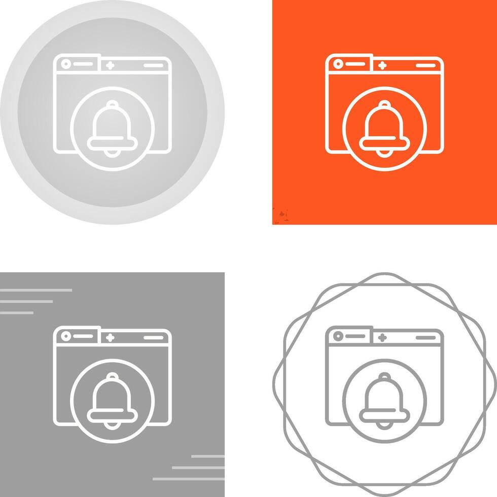 Notification Bell Vector Icon