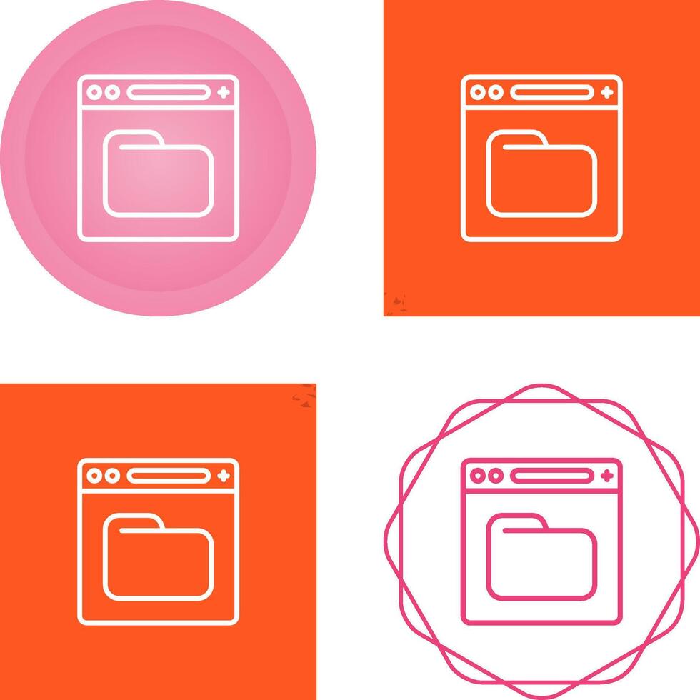 Browser Vector Icon