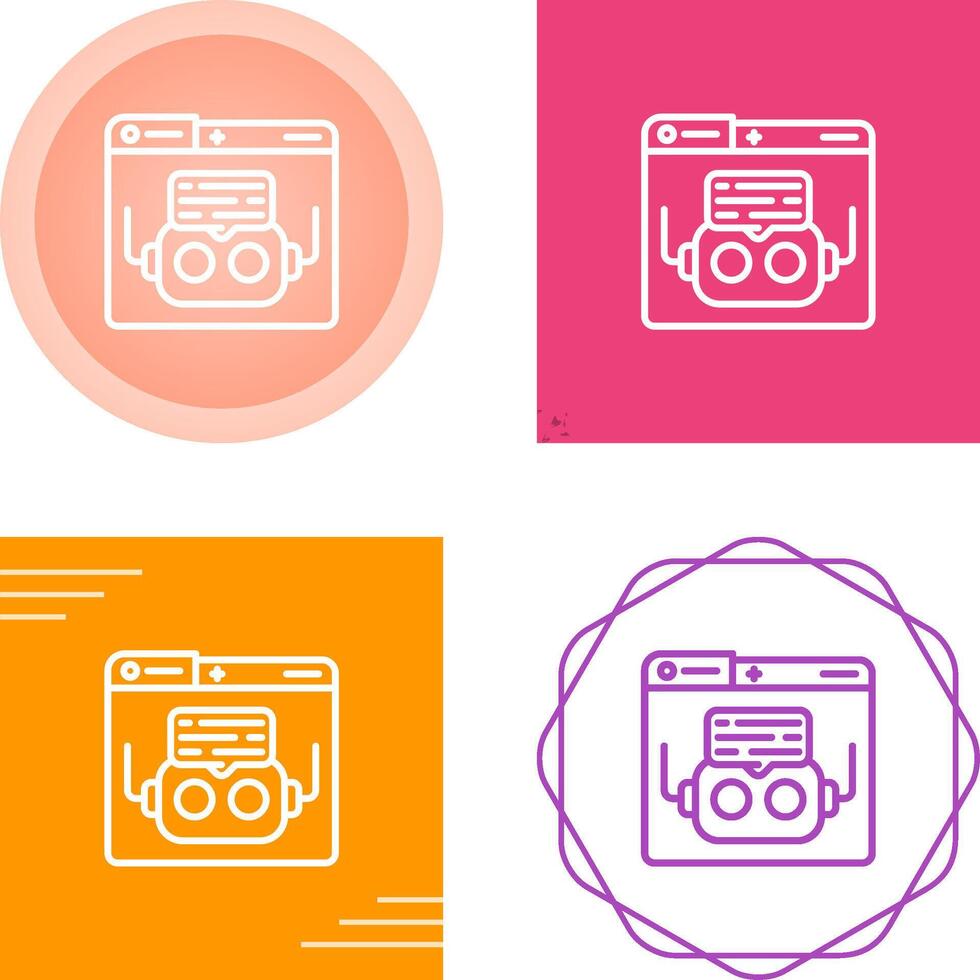 Chatbot Vector Icon