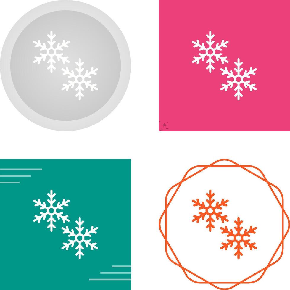 Snowflakes Vector Icon