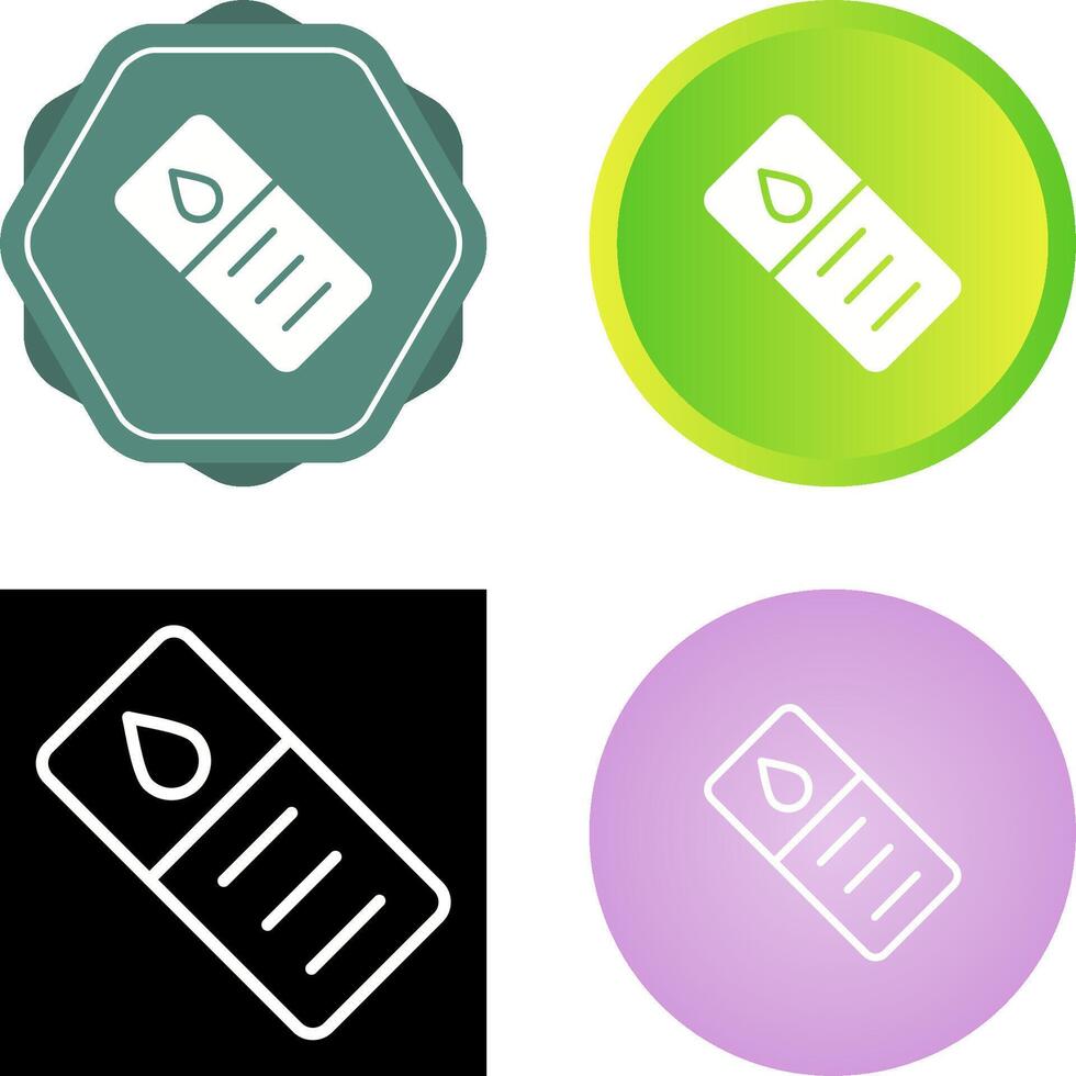 Microscope Slide Vector Icon