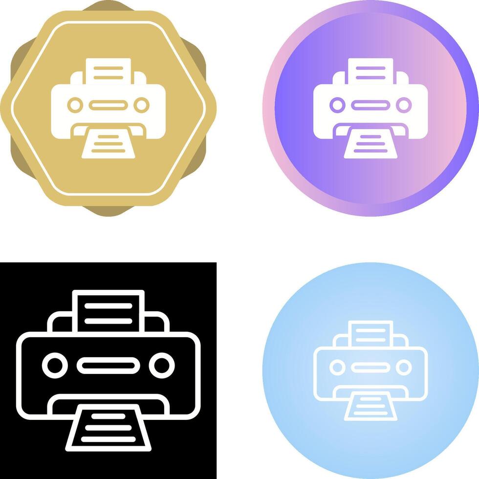 Printer Vector Icon