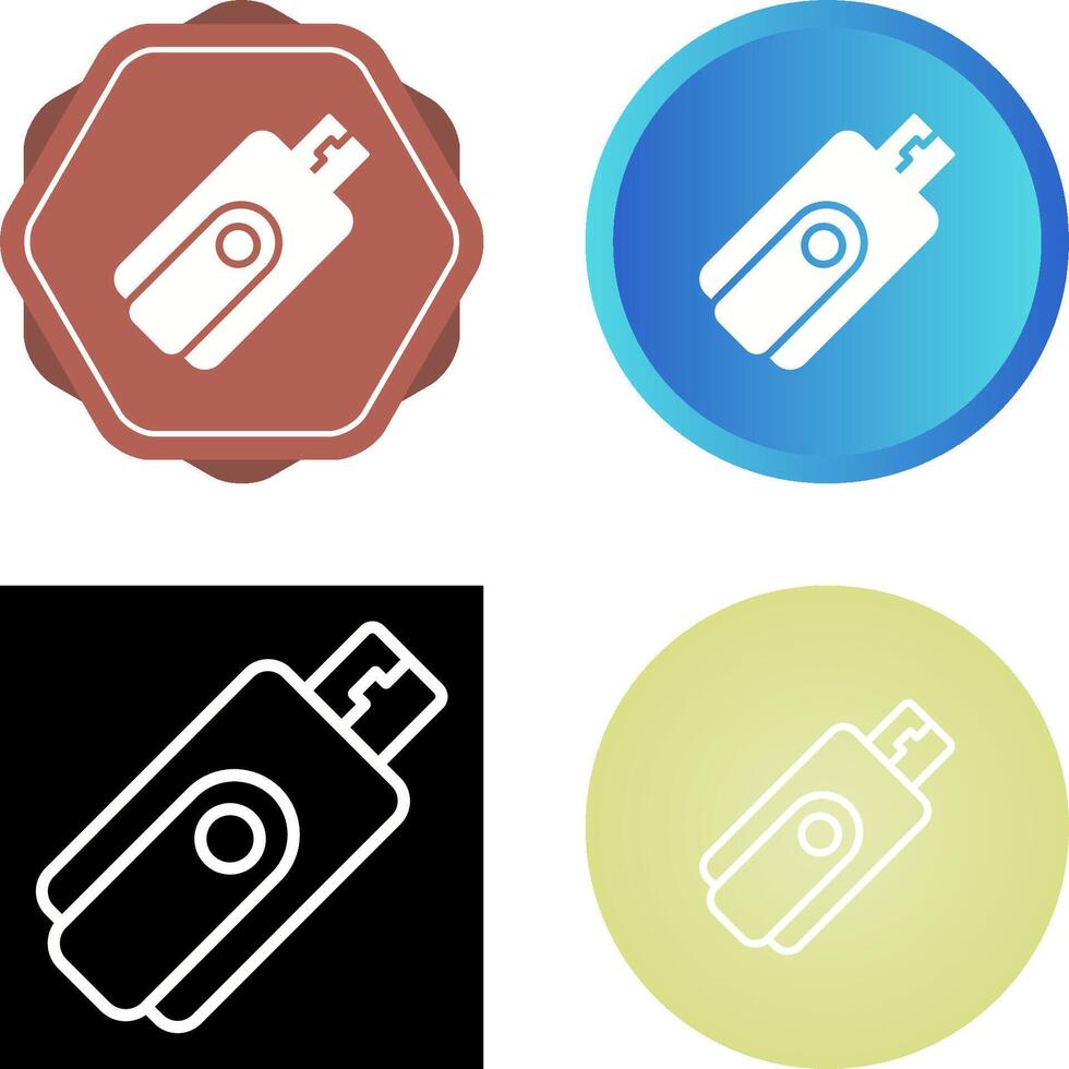 Flash Drive Vector Icon