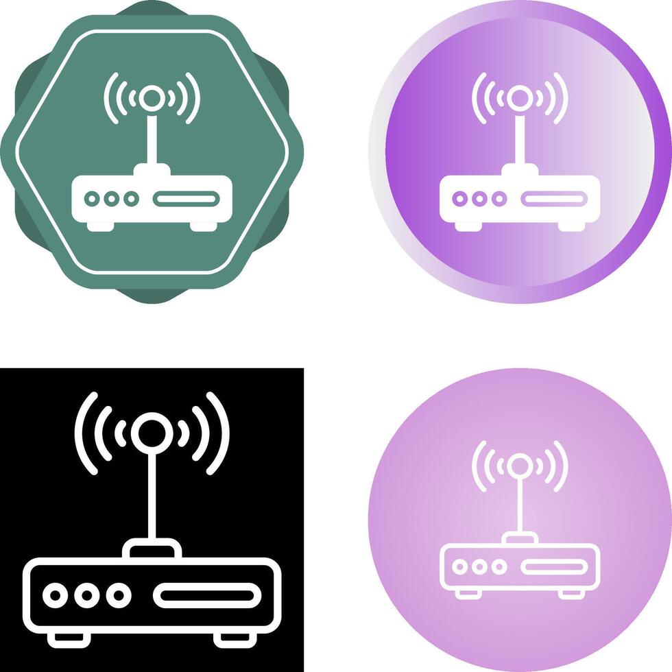 Wifi acceso punto vector icono