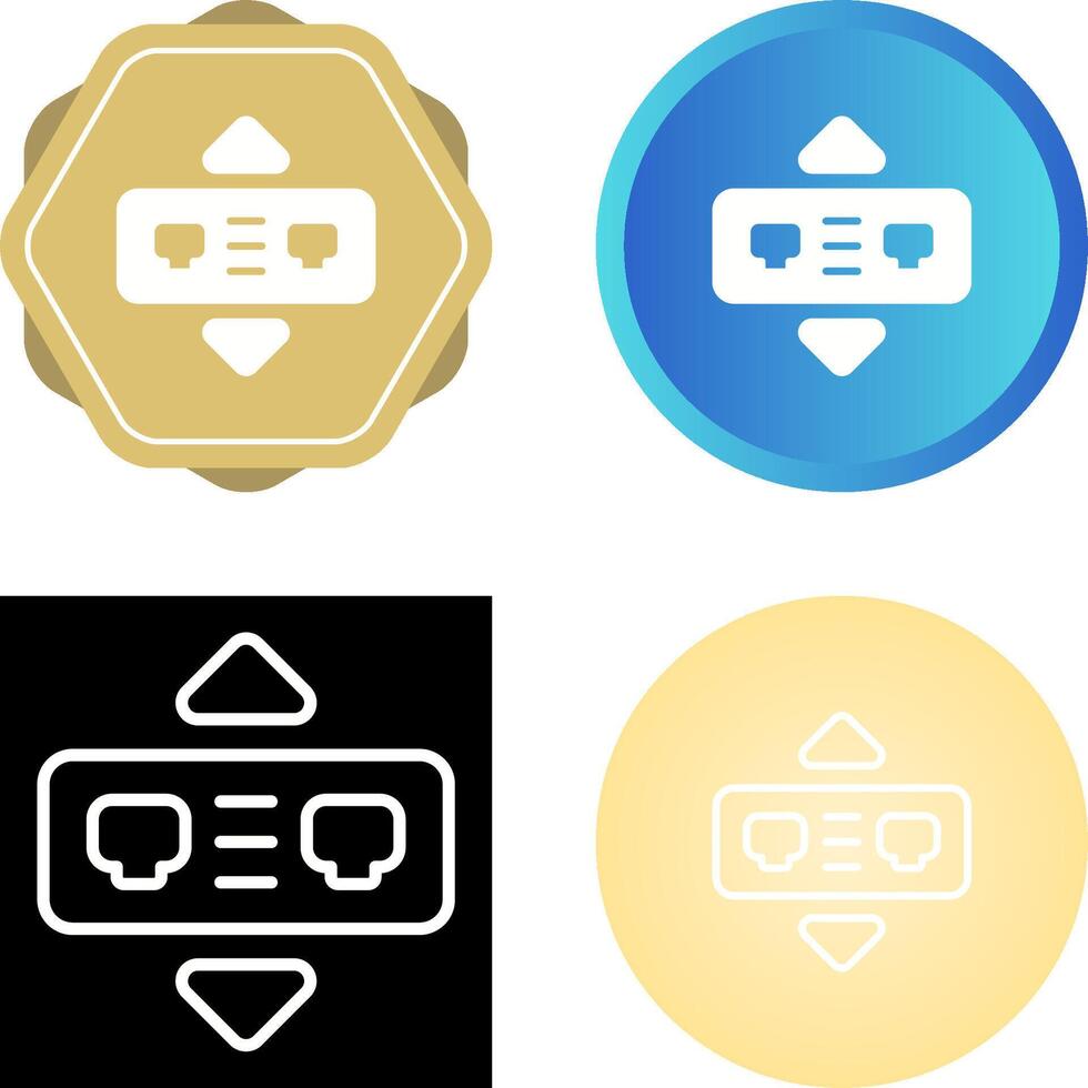 Network Bridge Vector Icon
