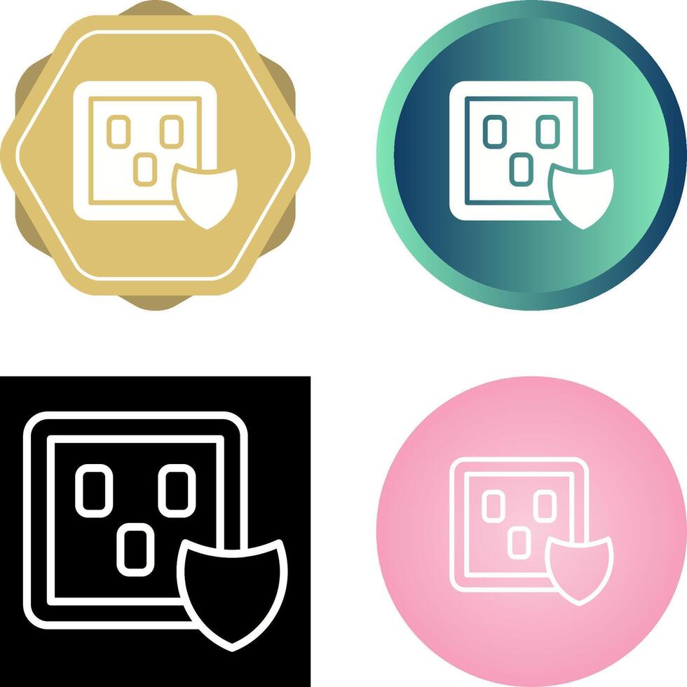 Surge Protector Vector Icon