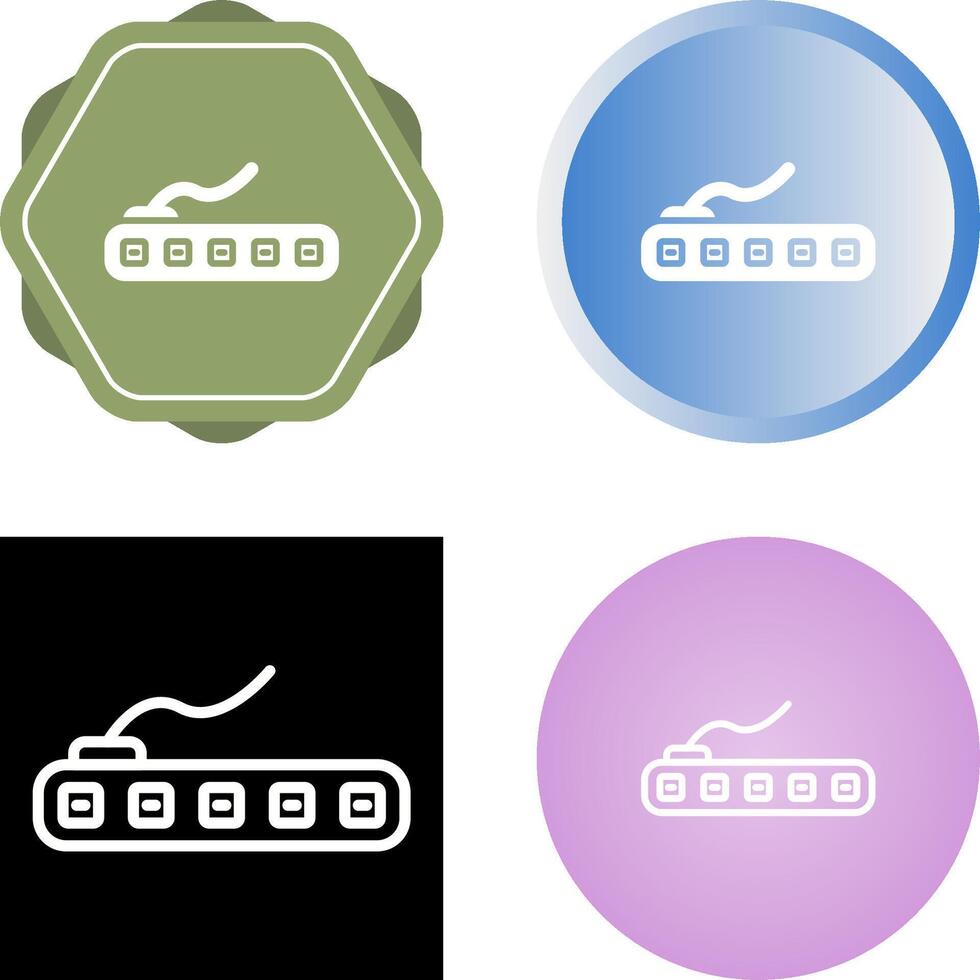 Wi-Fi Enabled LED Strip Vector Icon