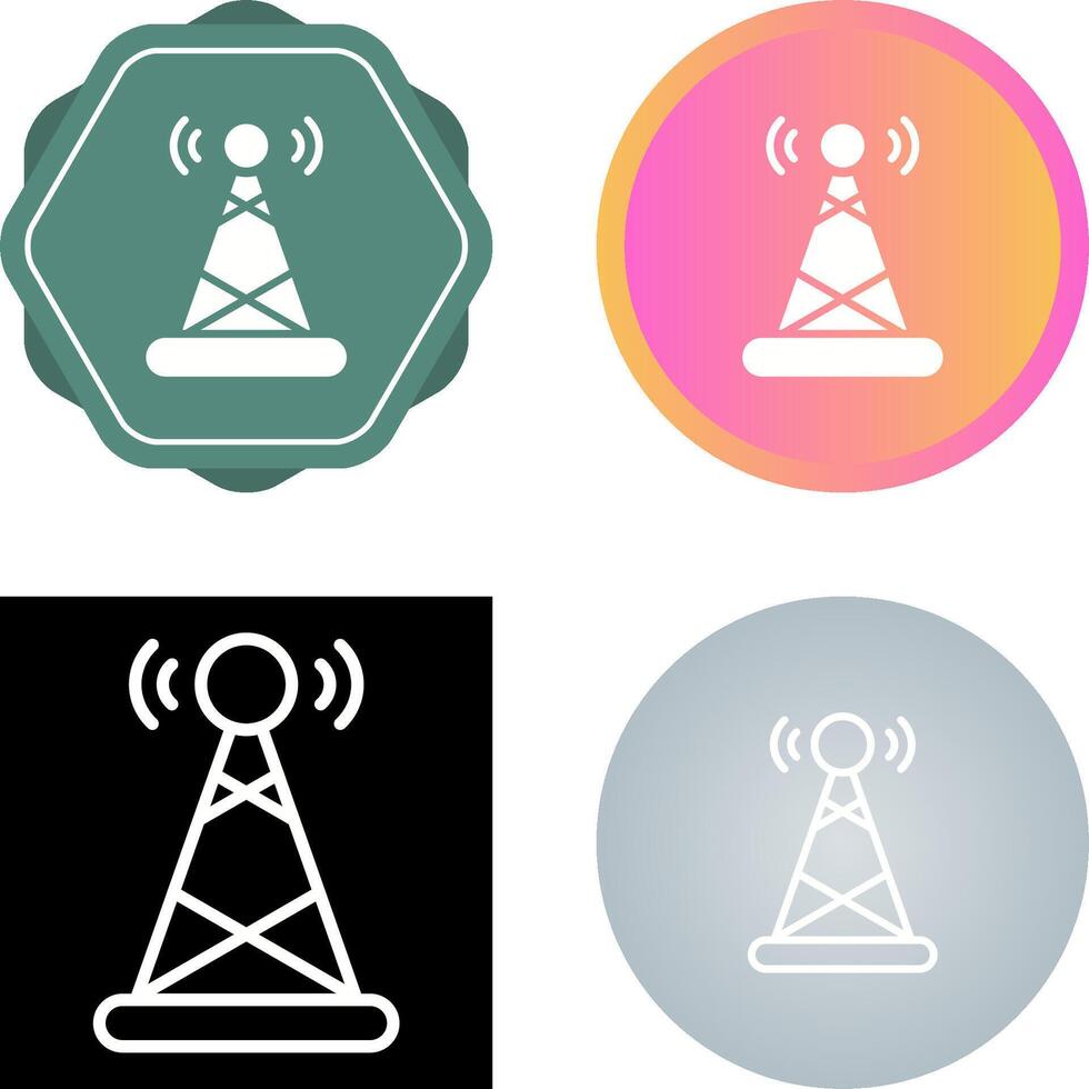 Signal Tower Vector Icon