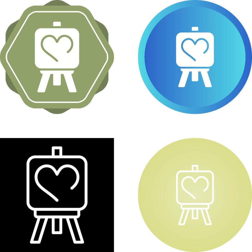 Love painting Vector Icon