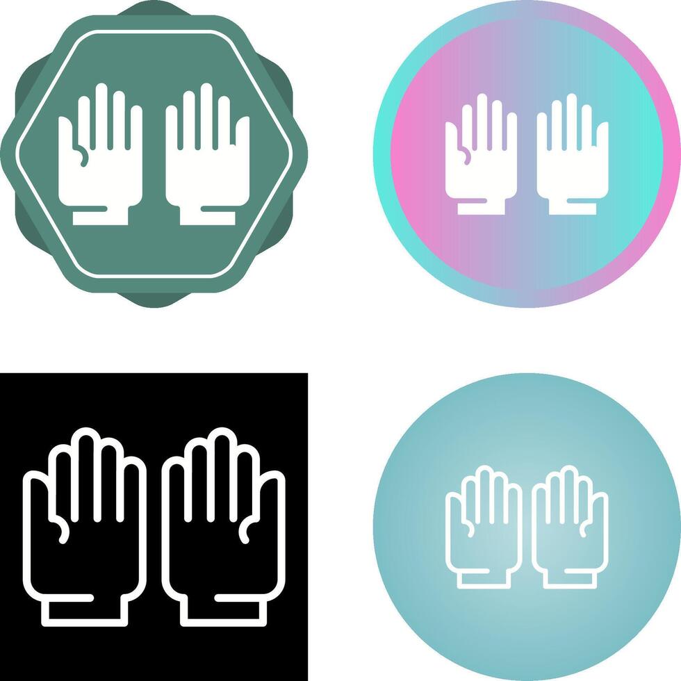 Gloves Vector Icon