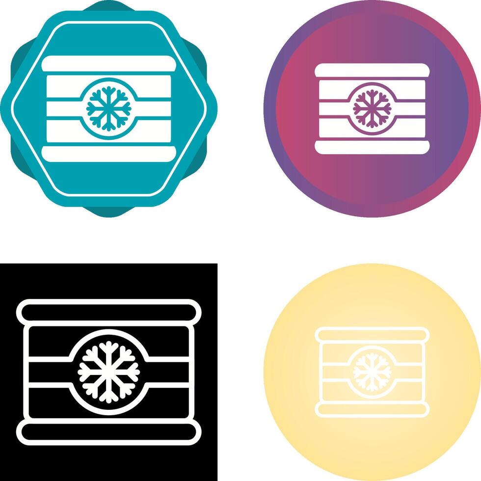Freeze-dried meals Vector Icon