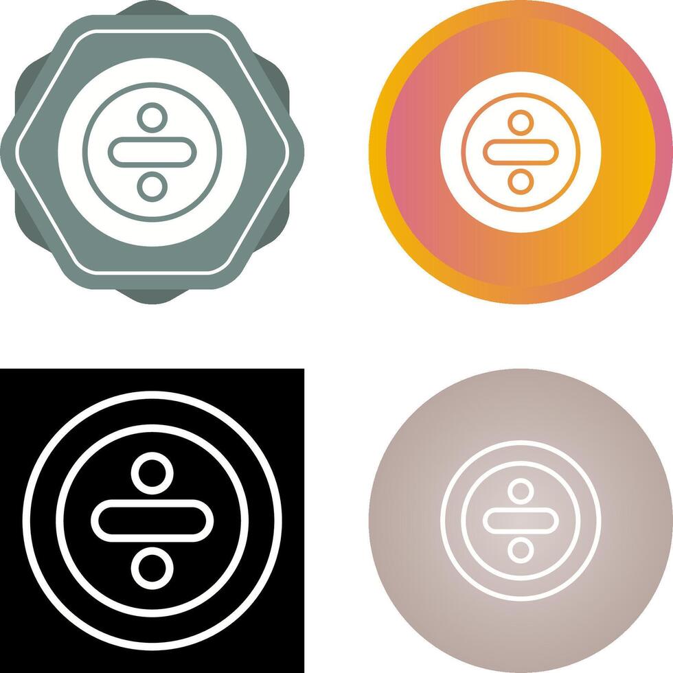 Division Vector Icon