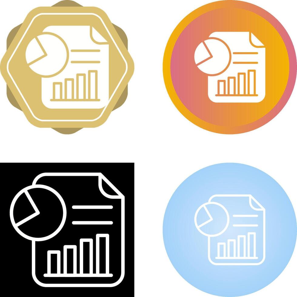 Analytics Report Vector Icon