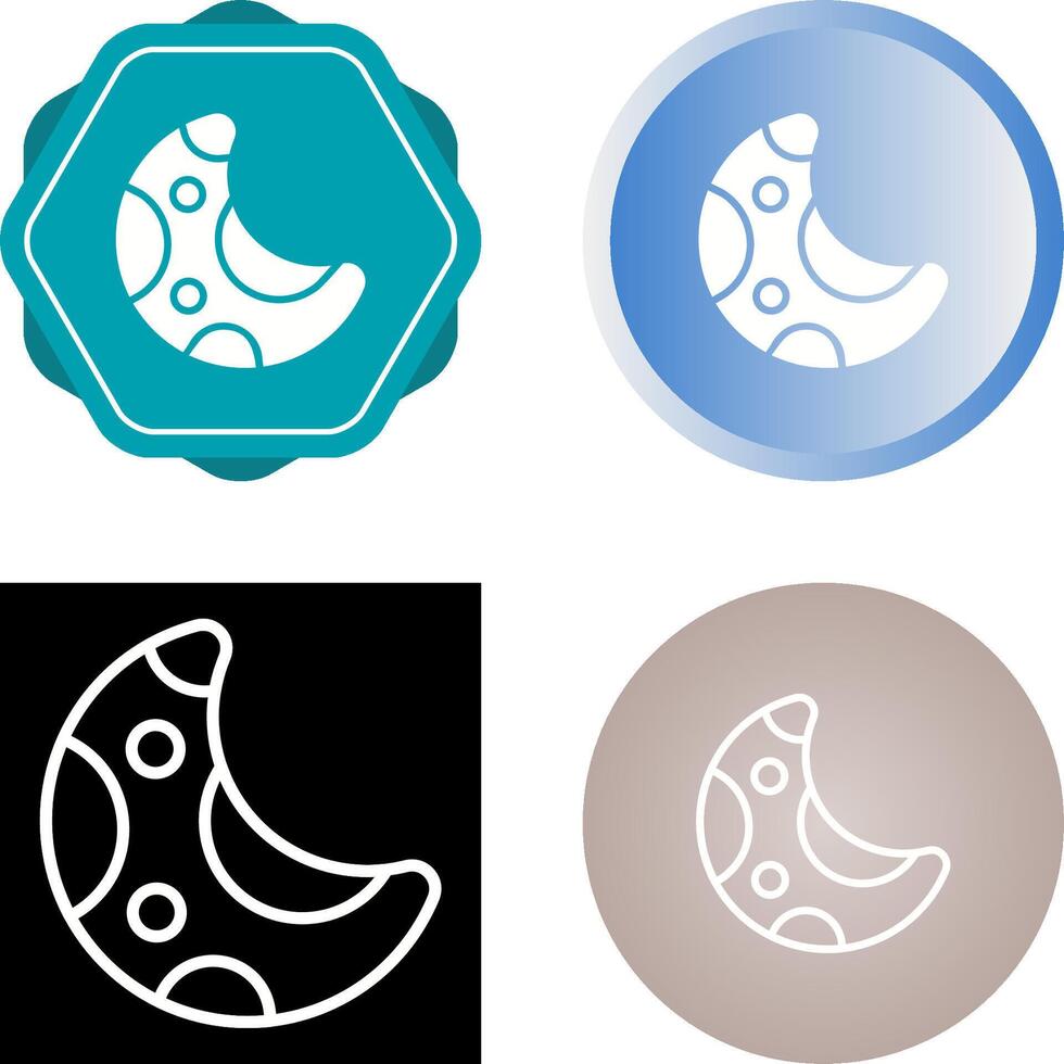 Moon Vector Icon