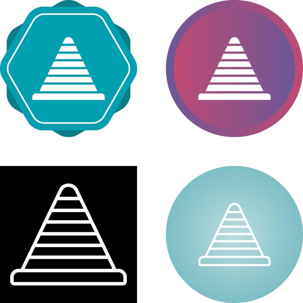 Traffic cone Vector Icon