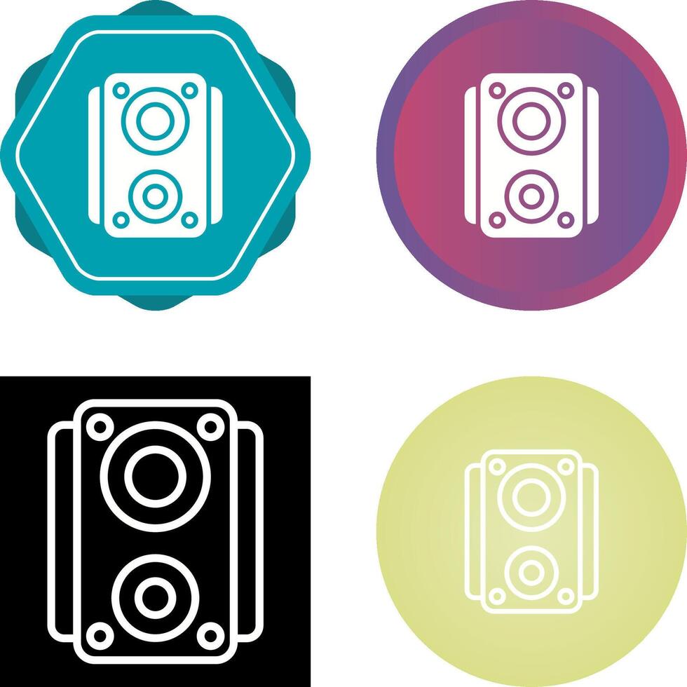 Loudspeaker Vector Icon