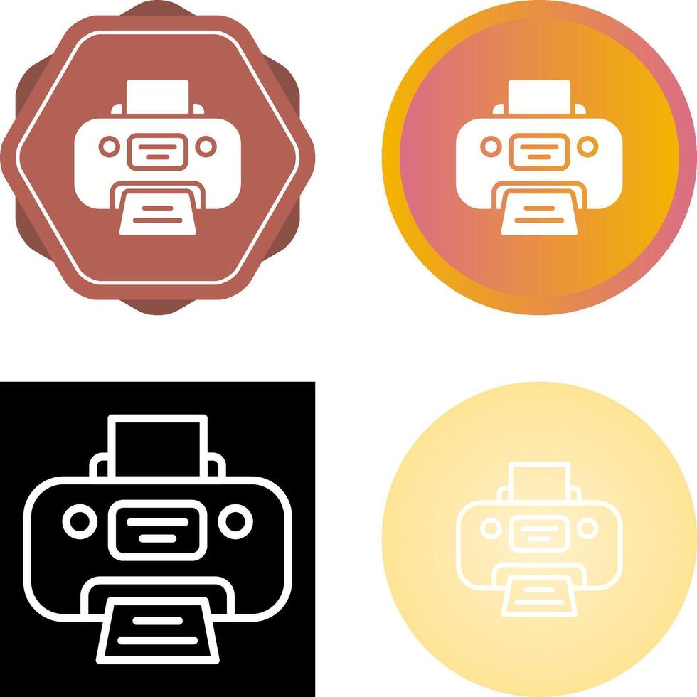Printer Vector Icon
