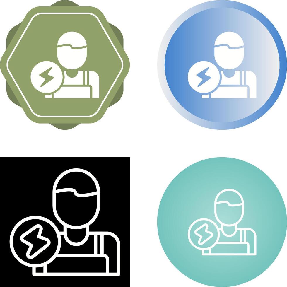 Electrician Vector Icon