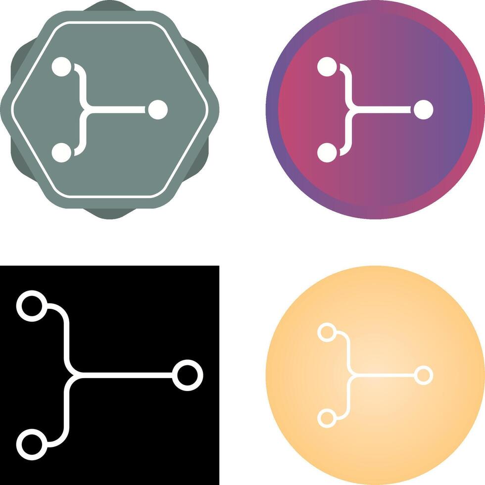 Convergence Vector Icon