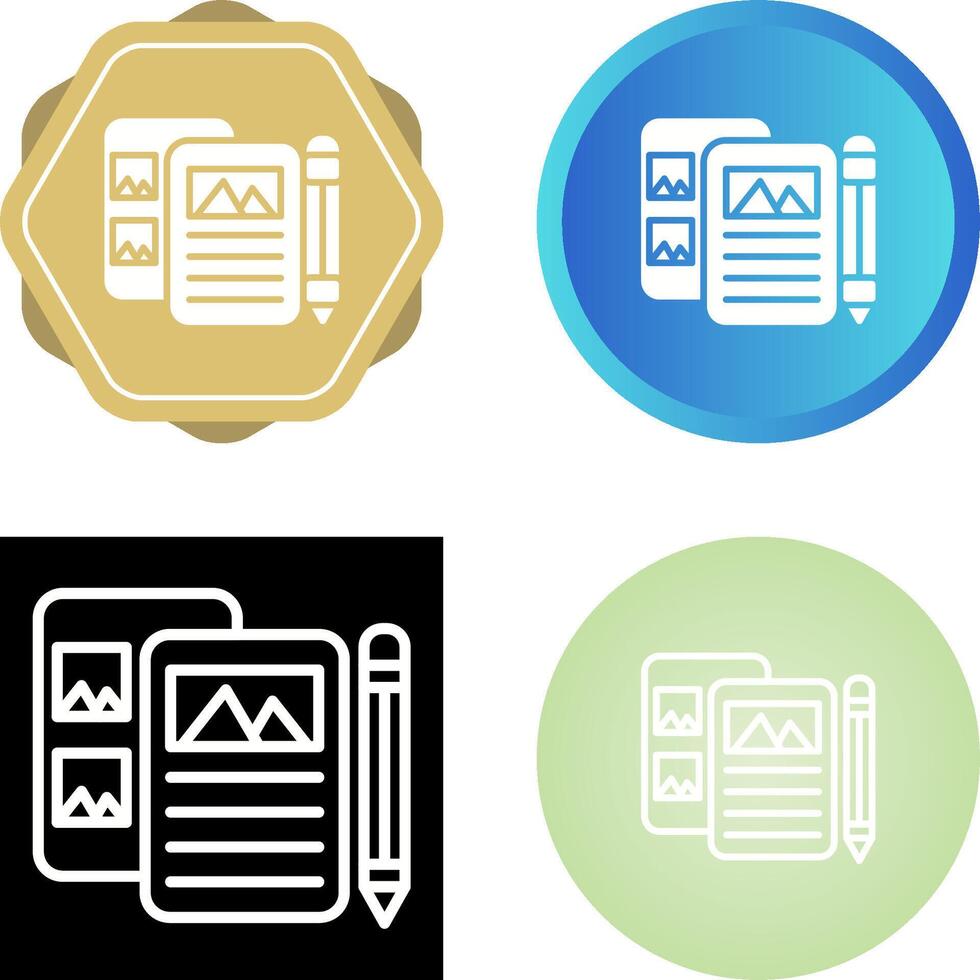 High Fidelity Prototyping Vector Icon