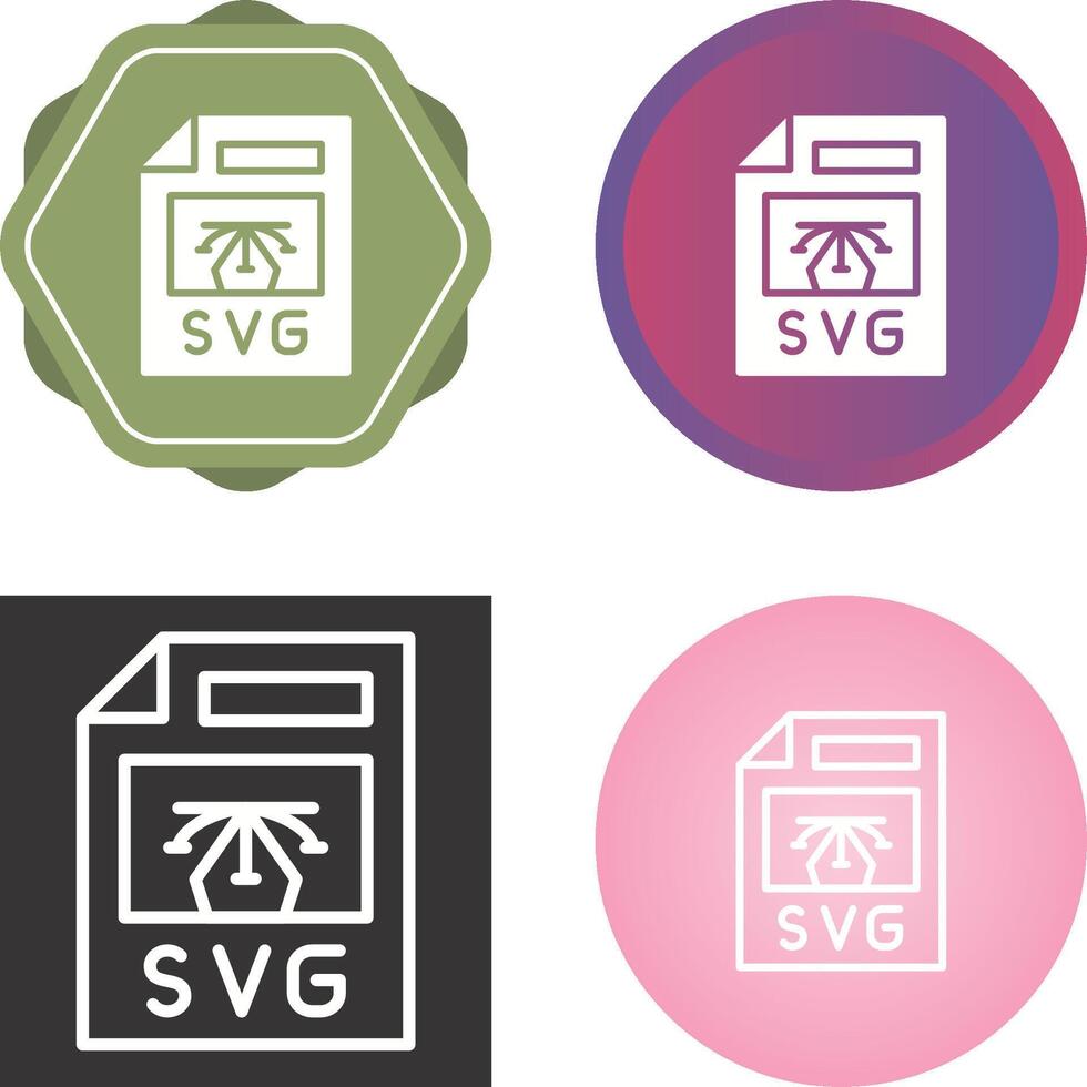 Svg File Vector Icon