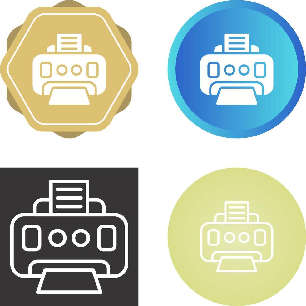 Printer Vector Icon