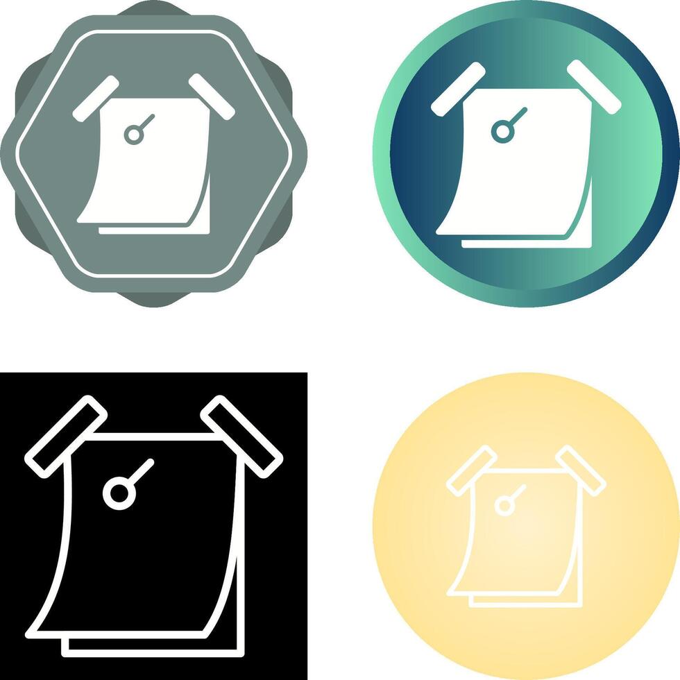Sticky note Vector Icon