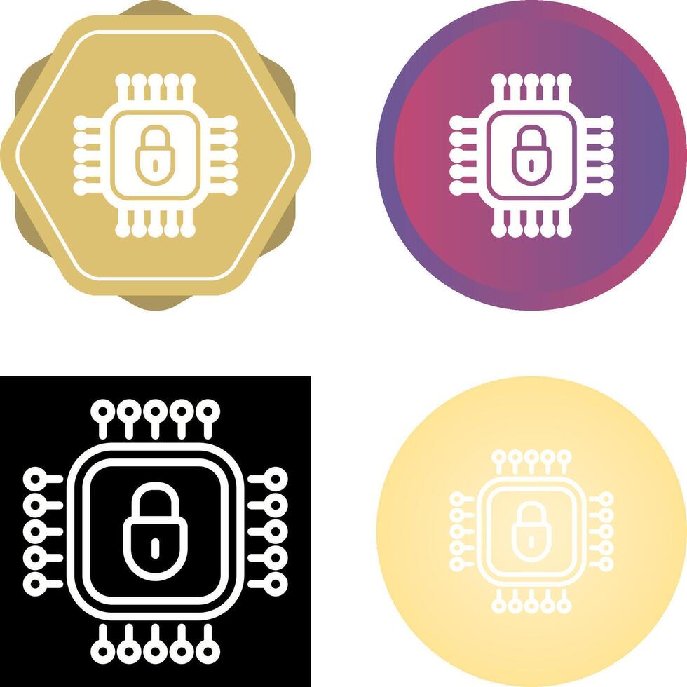 Cybersecurity Vector Icon