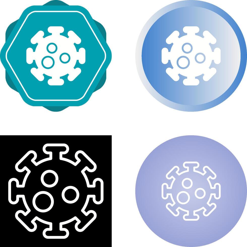 Virus Vector Icon