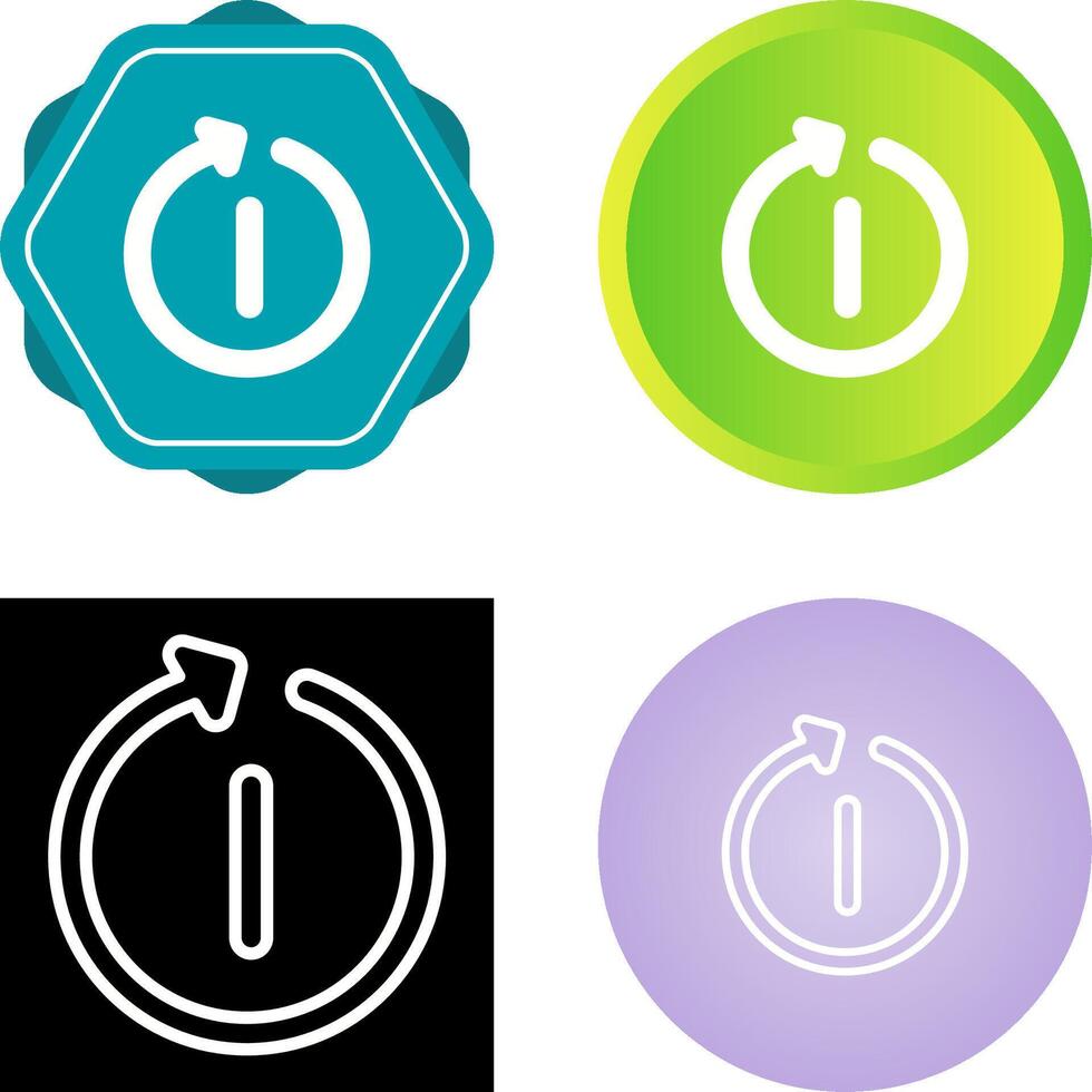 Restart Vector Icon