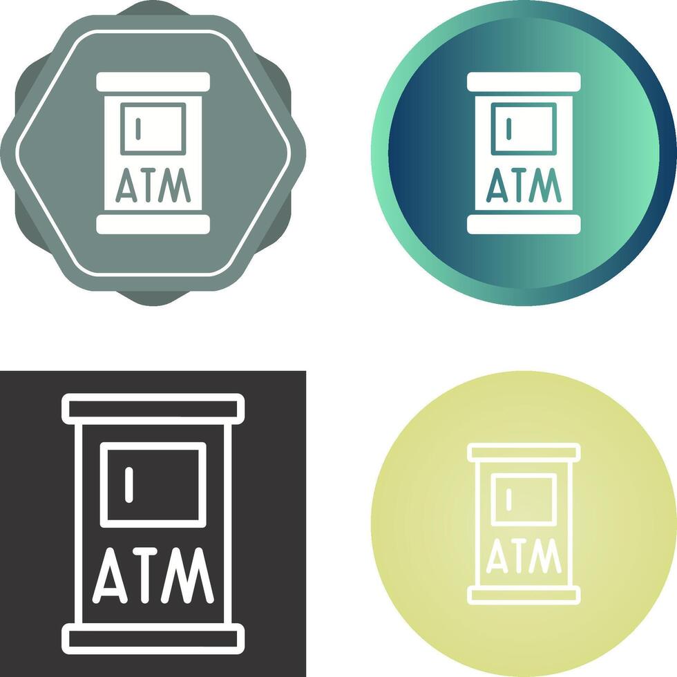 Atm Machine Vector Icon