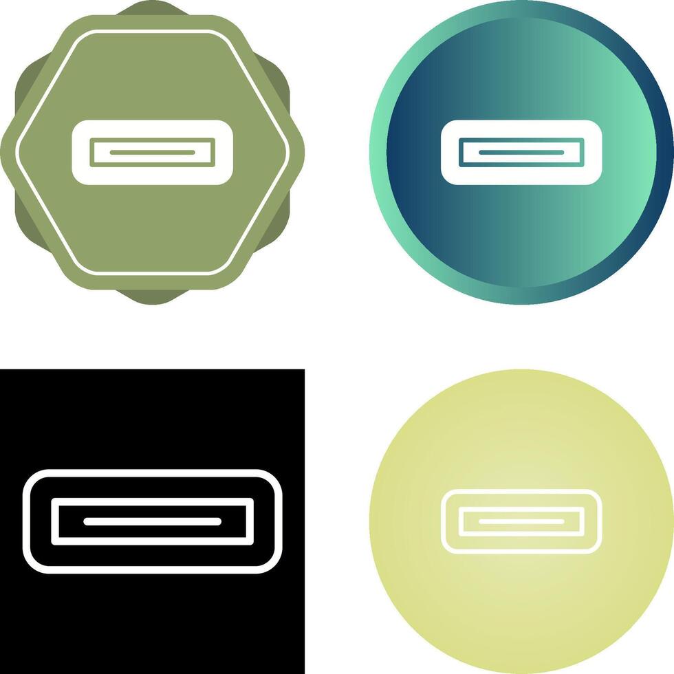 USB Port Vector Icon