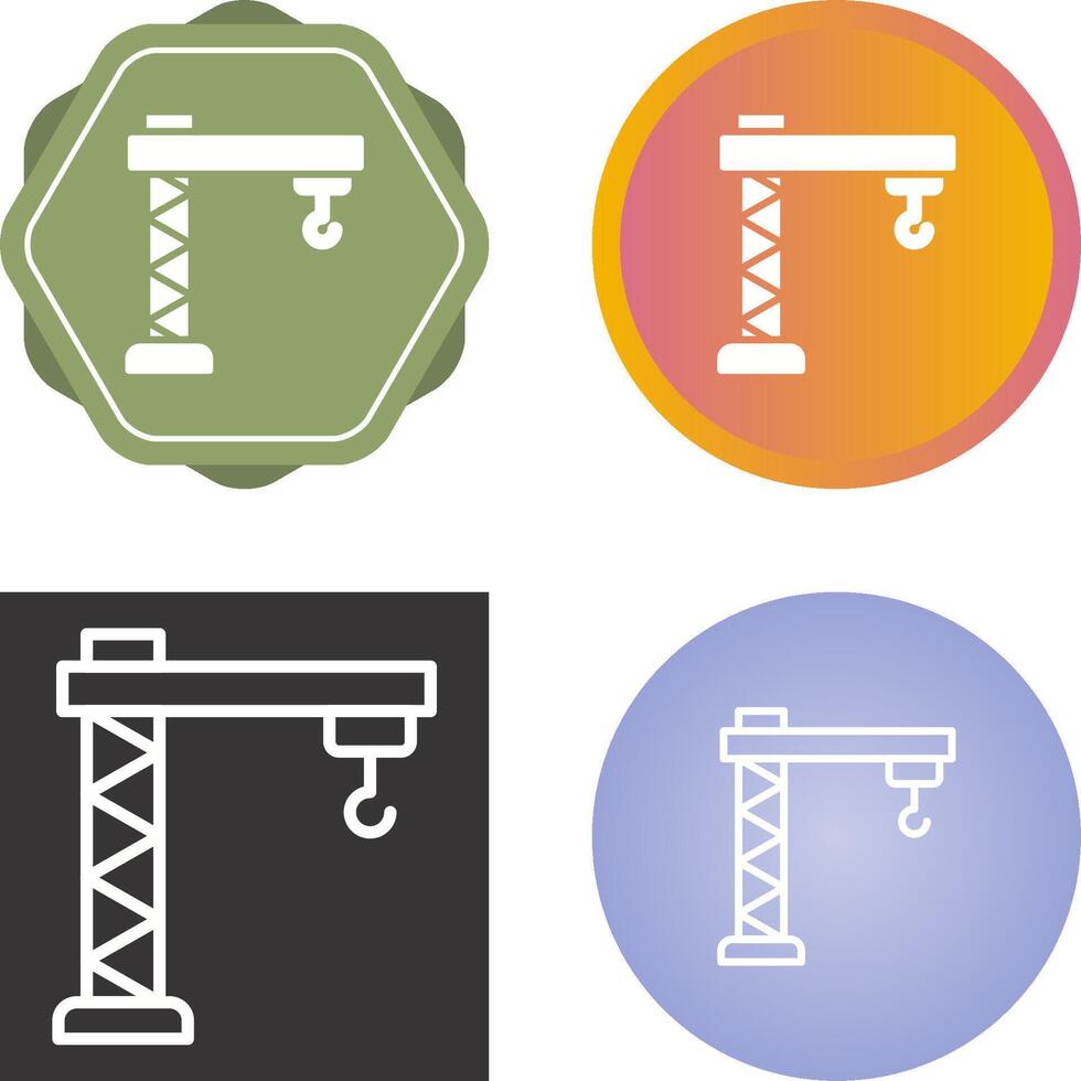 Crane Vector Icon