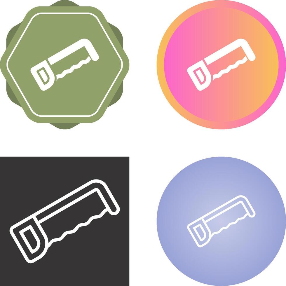 Hacksaw Vector Icon