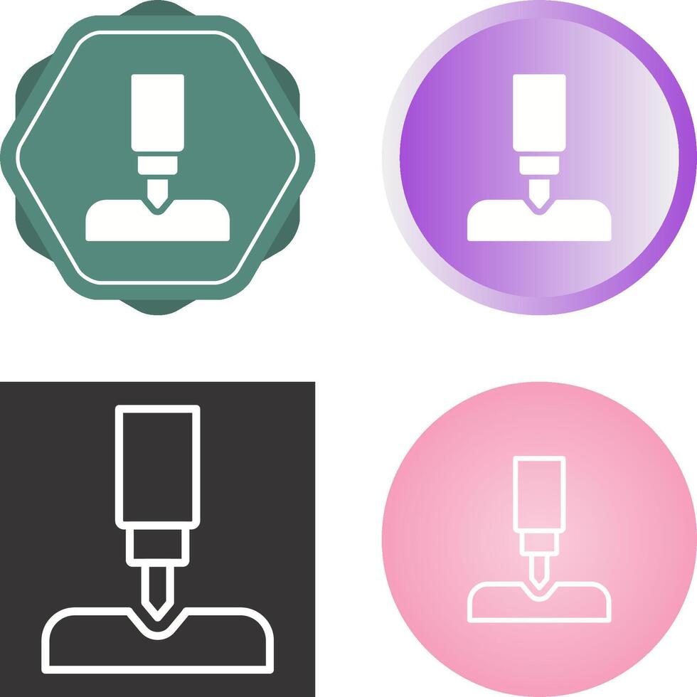 Pneumatic hammer Vector Icon