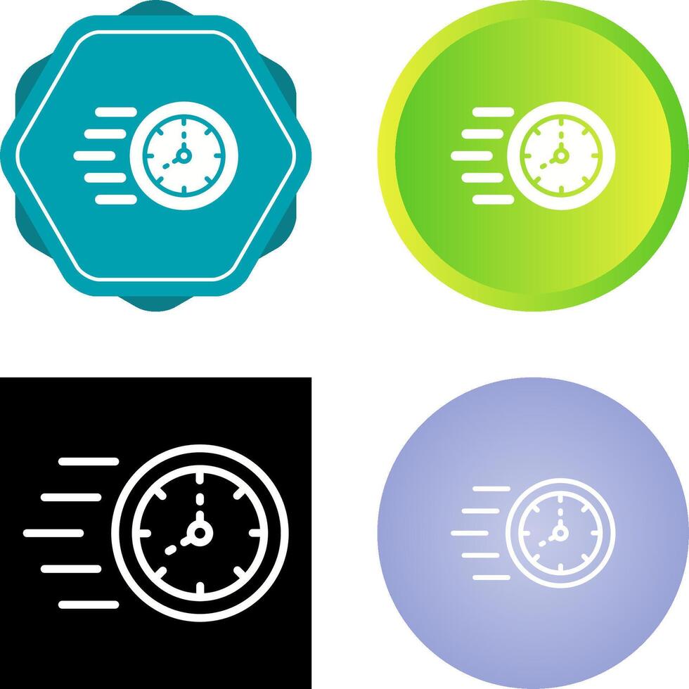 Time Fast Vector Icon