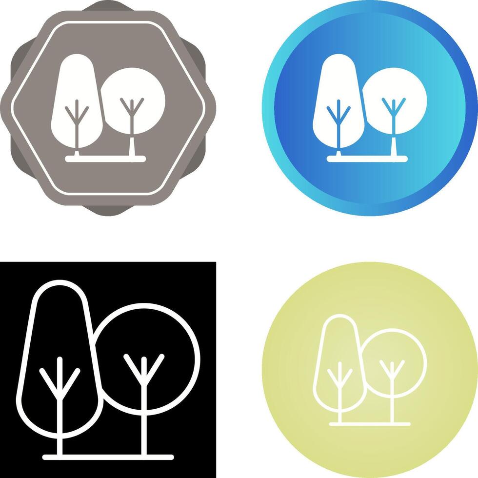 Trees Vector Icon