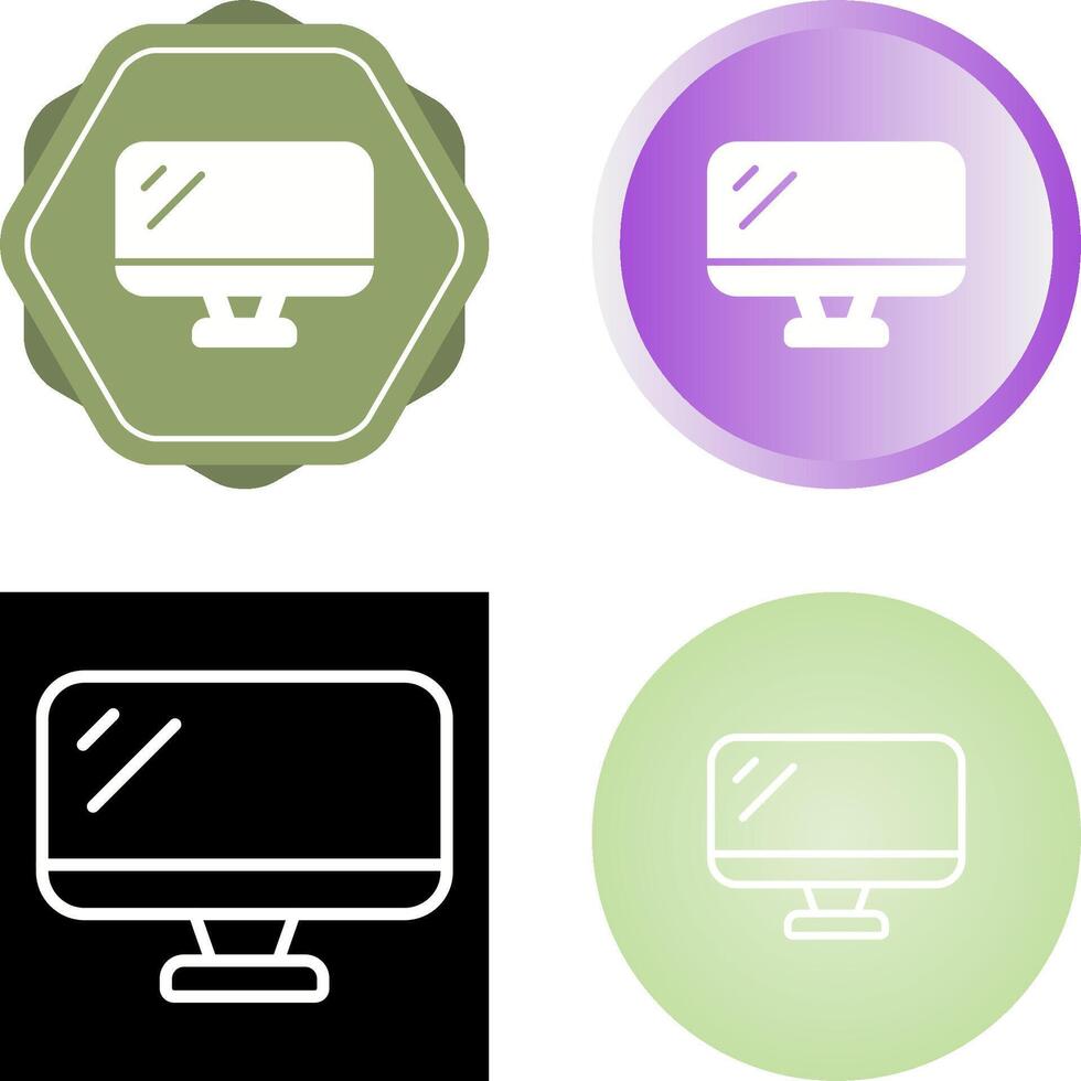 Monitor Vector Icon