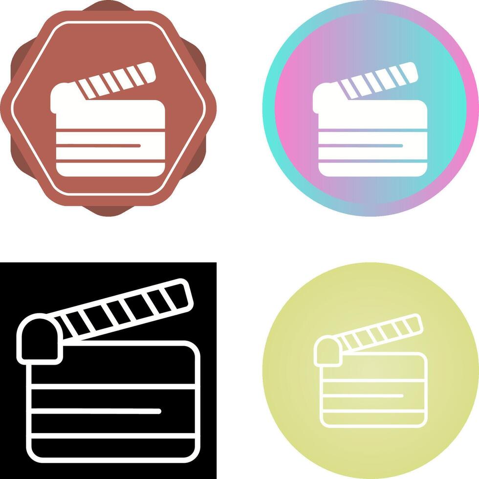 Clapperboard Vector Icon