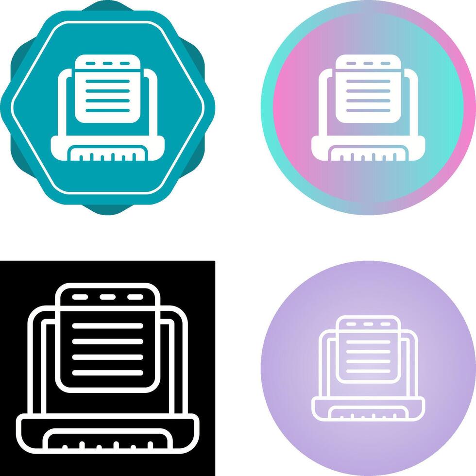 Laptop Vector Icon