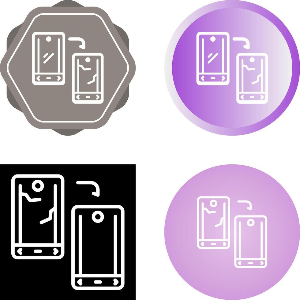 icono de vector de teléfonos inteligentes