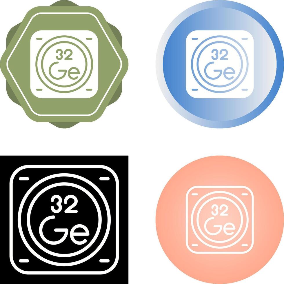 Chemical Element Vector Icon