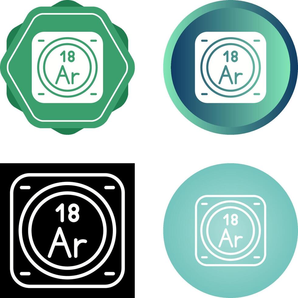 Chemical Element Vector Icon