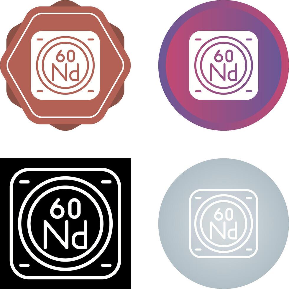 Chemical Element Vector Icon