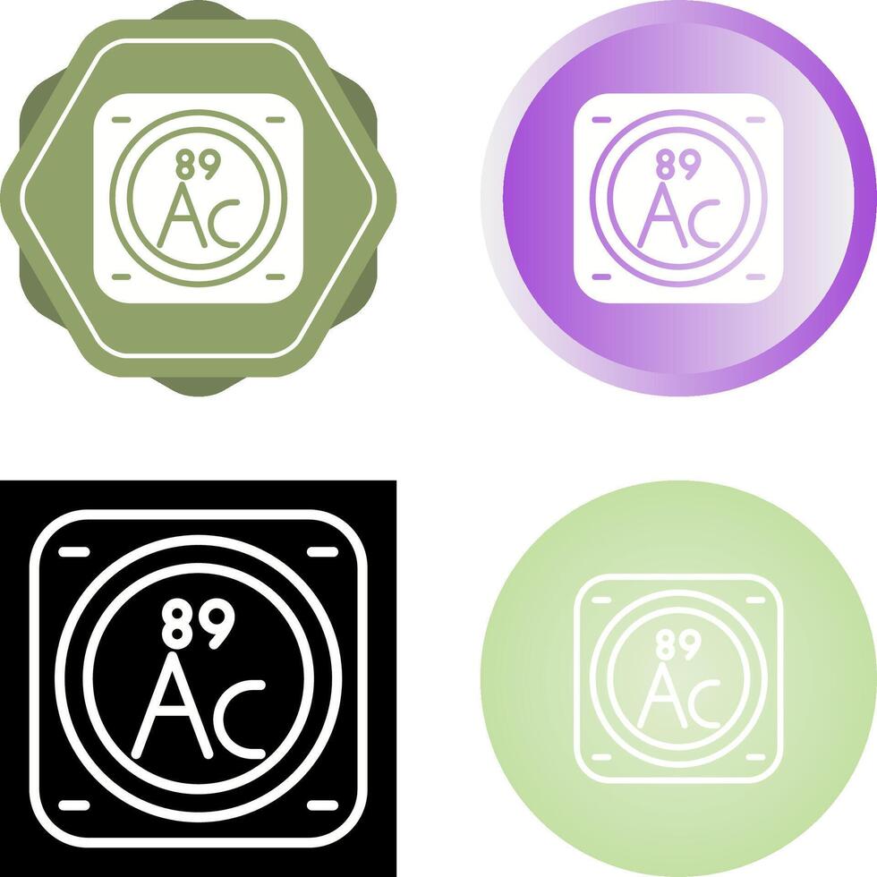 Chemical Element Vector Icon