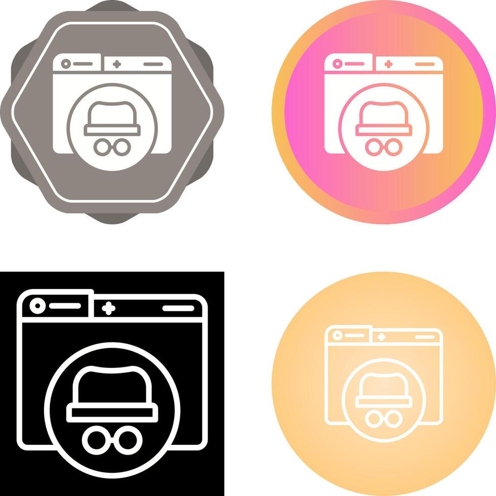 Incognito Vector Icon