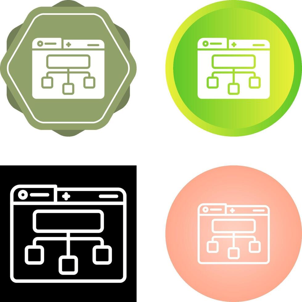 sitio mapa vector icono