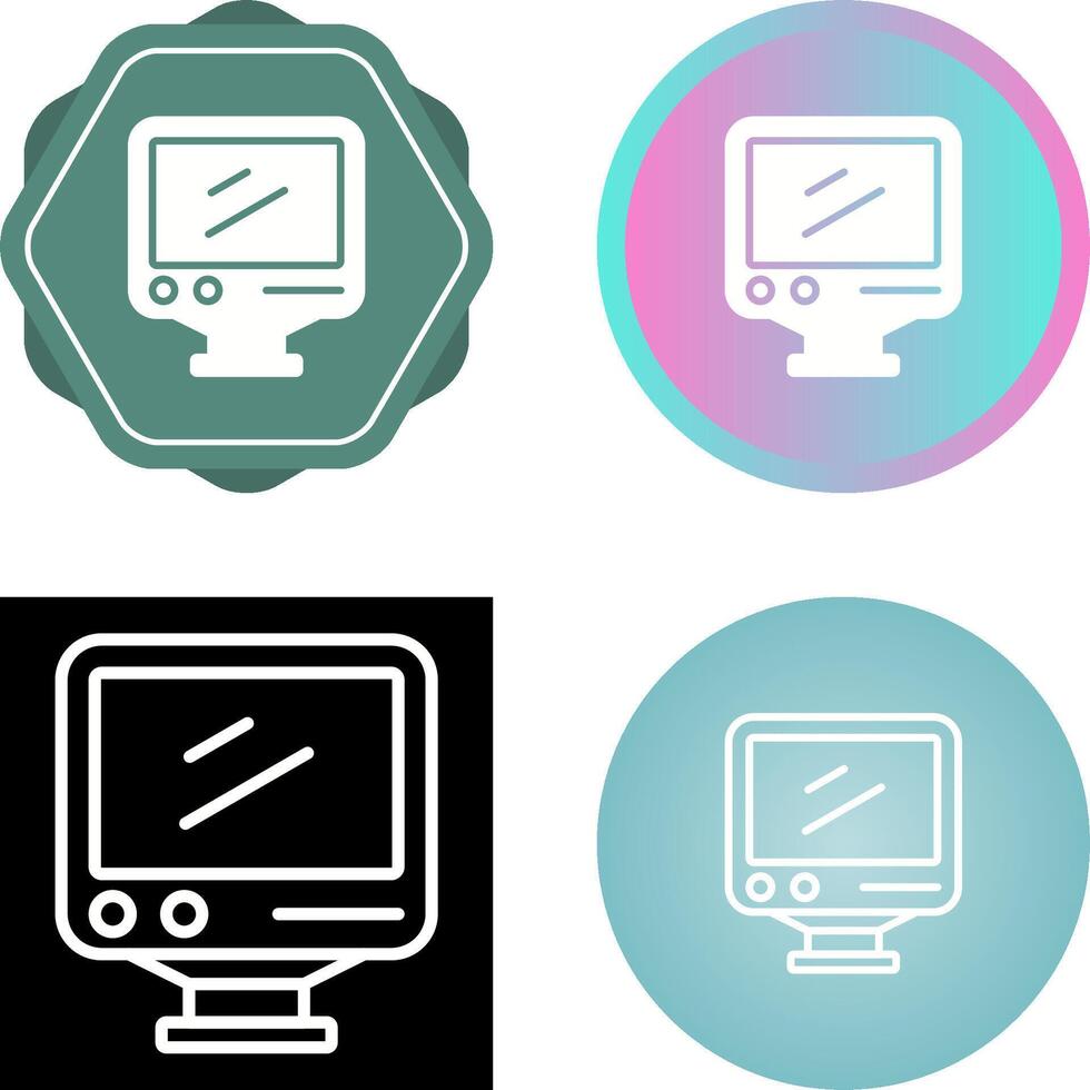 Desktop Vector Icon