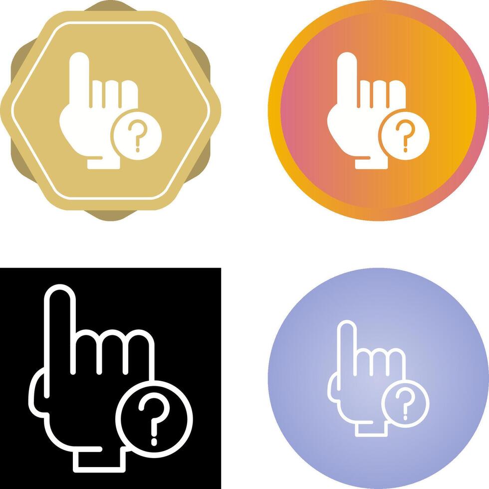 Hand Vector Icon