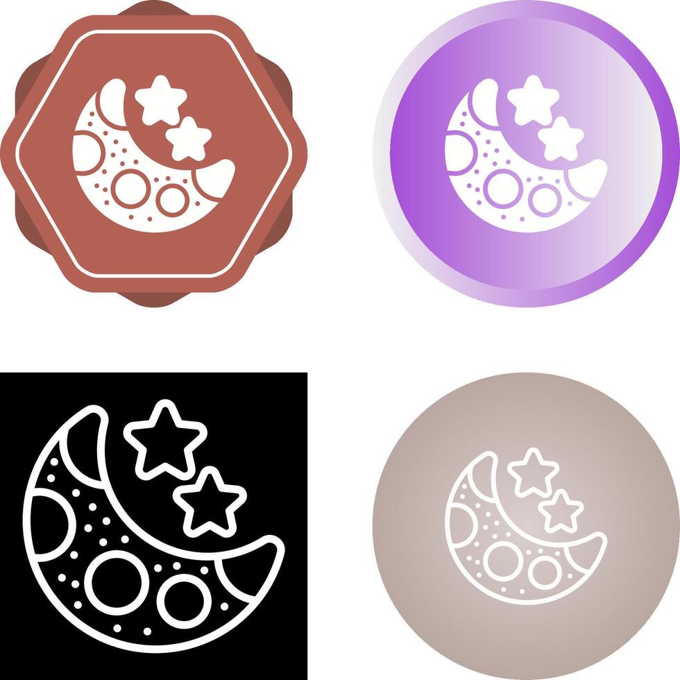 Moon Vector Icon